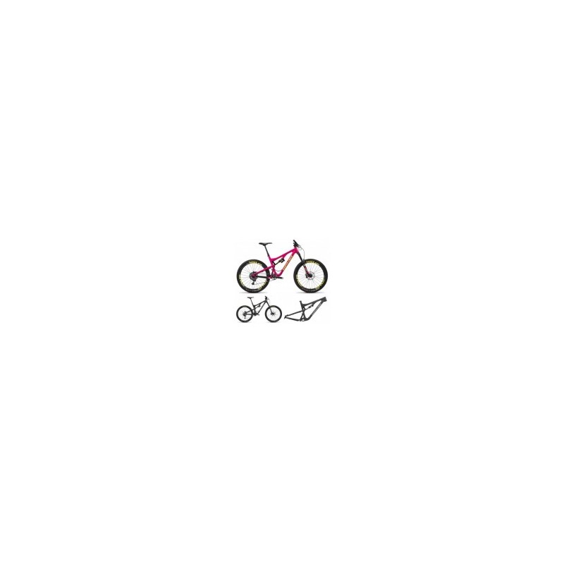 Bicicleta de Montaña Santa Cruz Bronson 2 Carbono 27.5 SAM 2016 Suspensión Evol