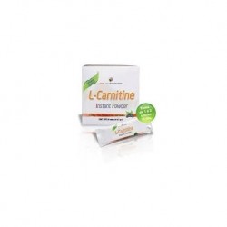 Quemador de grasa L- carnitina en polvo Mr. Nutrition L-carnitine Instant Powder 30 sobres.