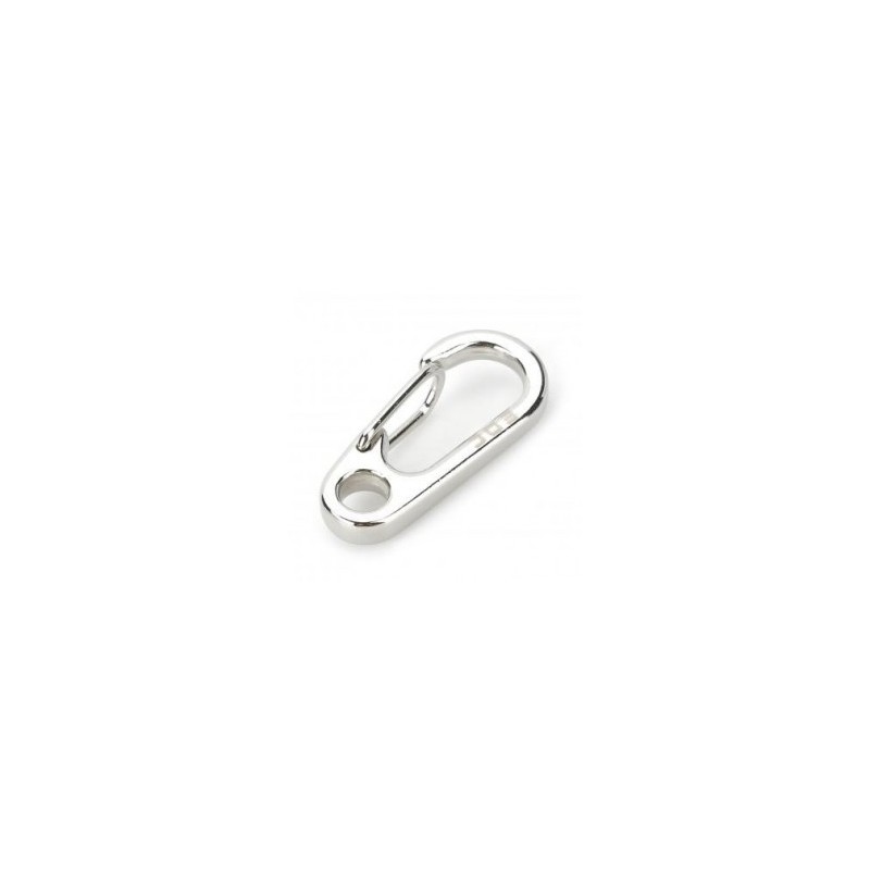Llave de acero inoxidable EDCGear mini hebilla (plata)