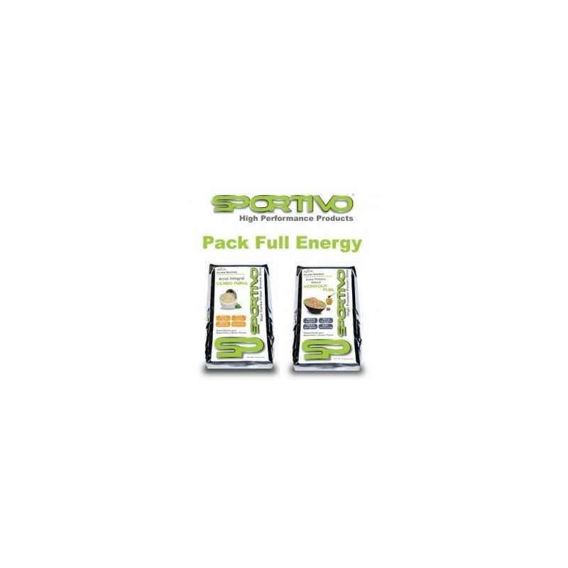 Pack Full Energy: Arroz Integral y Avena Proteica Sportivo