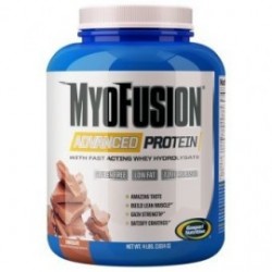 Proteína Gaspari MyoFusion Advanced 4 Lbs sabor Chocolate.