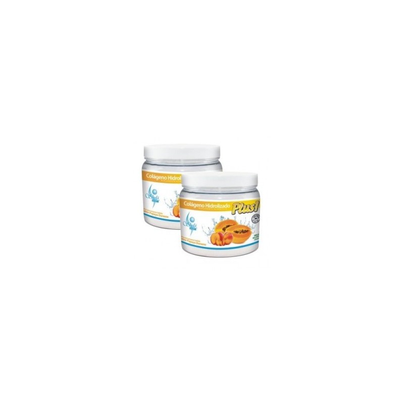 Combo 2 piezas Colageno Hidrolizado Plus Papaya Durazno Shelo Nabel C2-S504 450 grs cada uno