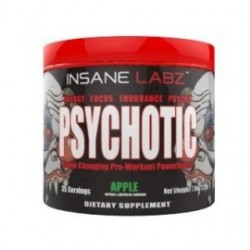 Pre entreno Psychotic de INSANE LABZ 205 gramos