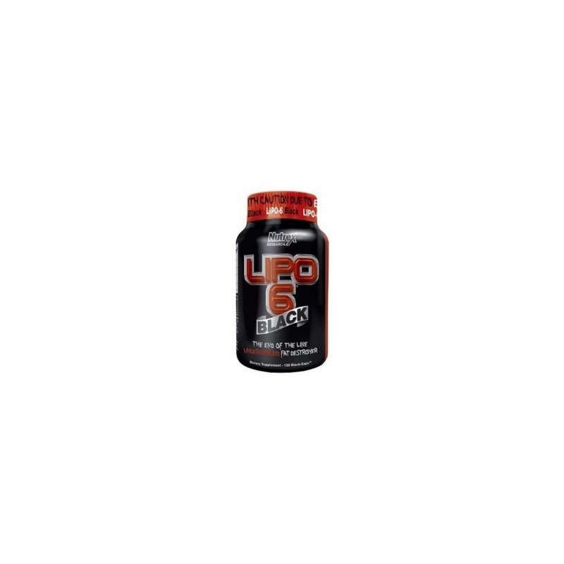 Quemador de Grasa Lipo 6 Black de Nutrex