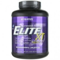ELITE XT de DYMATIZE 4.4 Lbs proteina de absorción sostenida 12 horas