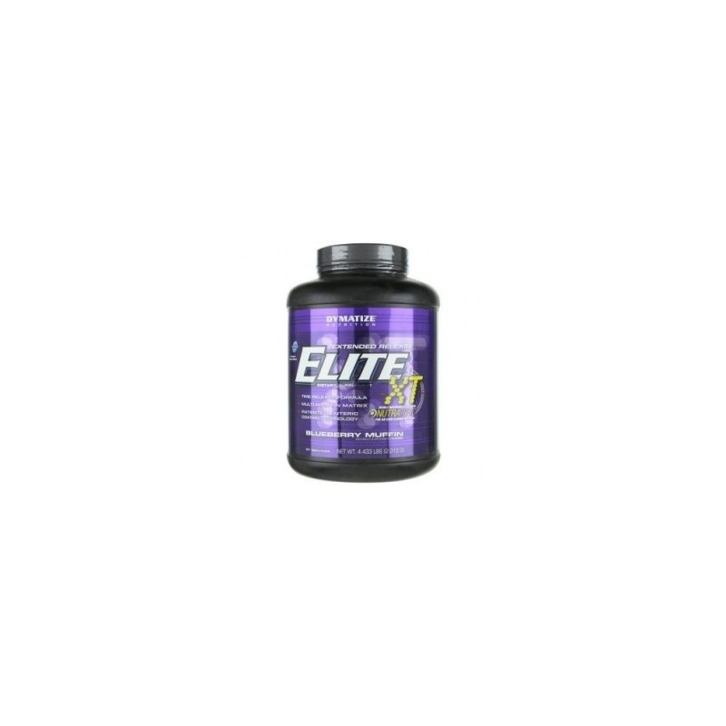 ELITE XT de DYMATIZE 4.4 Lbs proteina de absorción sostenida 12 horas