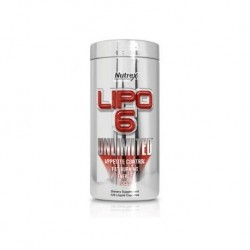 Lipo 6 Unlimited Quemador de Grasa Control del Apetito Nutrex
