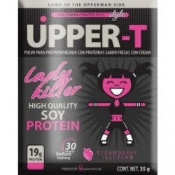 Proteína Üpper-T Especial para Mujer Caja con 10 Sobres Lady Killer-Negro