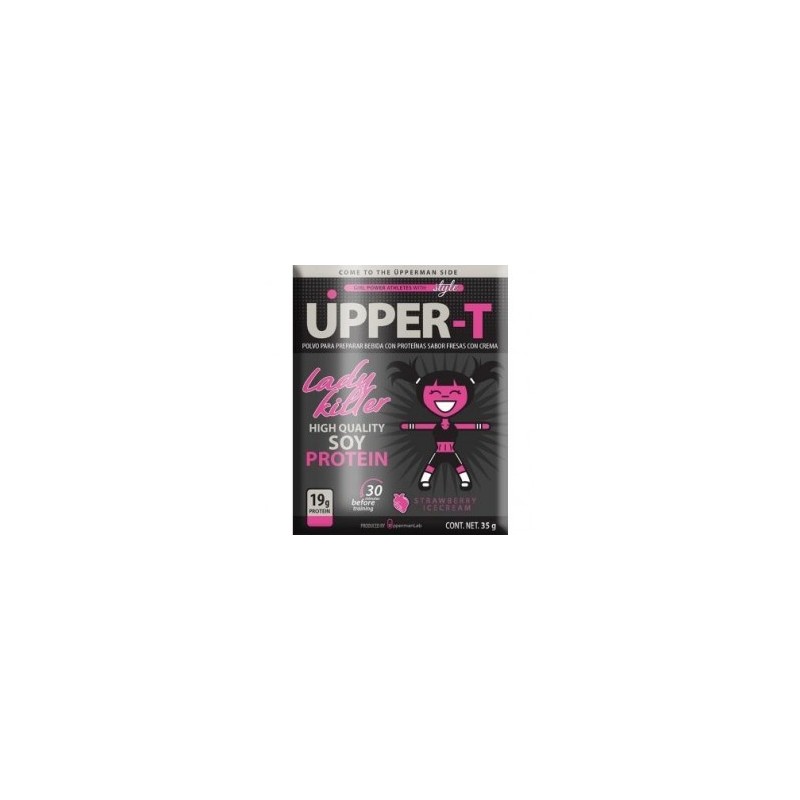 Proteína Üpper-T Especial para Mujer Caja con 10 Sobres Lady Killer-Negro