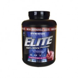 Proteína Dymatize Elite 100% Whey 5 lbs sabor Strawberry Blast