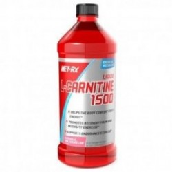 Quemador de grasa L-Carnitina liquida MET-RX L-Carnitine 1,500mg sabor Narural Watermelon 473ml.