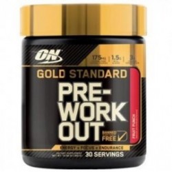 Pre-entrenamiento (Óxido Nítrico) Optimum Nutrition Gold Standard Pre-Workout sabor Fruit Punch 30 serv.