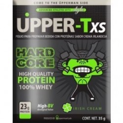 Caja de Proteína Üpper-T para Aumentar Volumen Muscular 10 Sobres-Negro