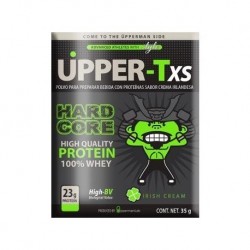 Caja de Proteína Üpper-T para Aumentar Volumen Muscular 10 Sobres-Negro