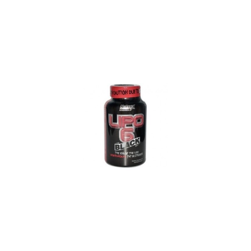 Quemador de Grasa LIPO 6 BLACK Ultra Concentrate 120 Black Caps