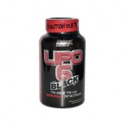 Quemador de Grasa LIPO 6 BLACK Ultra Concentrate 120 Black Caps