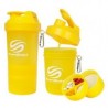 Shaker SMARTSHAKE 3 compartimentos 600 ml color Neón Amarillo.