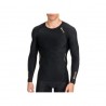 Jersey de compresión sin mangas SKINS B60052003L-Negro con Amarillo