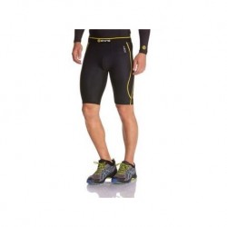 Bermuda de compresión SKINS Mediano-Negro con Amarillo