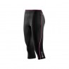 Capri de compresión SKINS B61063008FL-Negro con Rosa