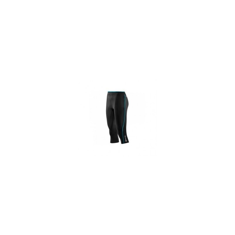 Capri de compresión SKINS B61073008FL-Negro con Azul
