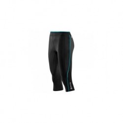 Capri de compresión SKINS B61073008FL-Negro con Azul