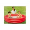 Alberca Inflable De 3 Aros Color Roja 749 Litros