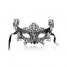 ELENXS Sexy Dance Halloween Face Lace Cutout Mask NO3 (Black)