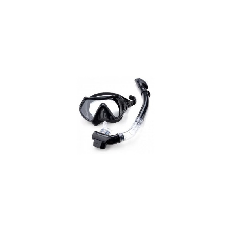 Buceo - Máscara de Buceo Snorkel Gafas Conjunto silicona Equipo Para Piscina azul