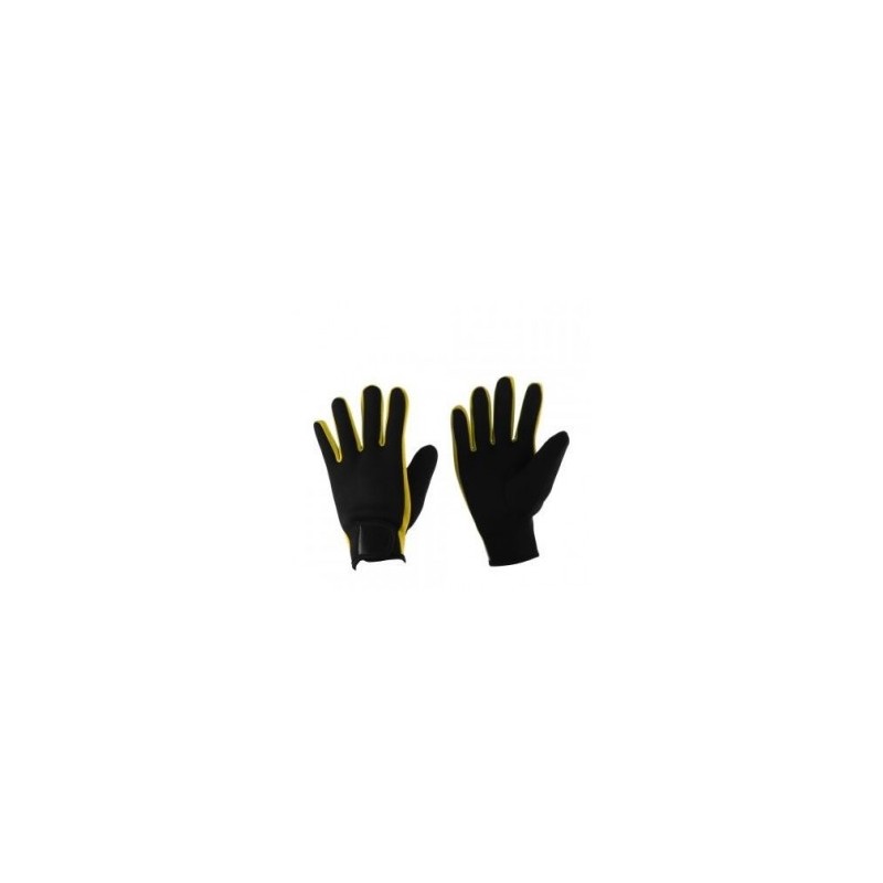 Par de Guantes para Buceo Natación Deporte Amarillo + Negro Talla M-L 2.0mm Xmas Christmas la Navidad