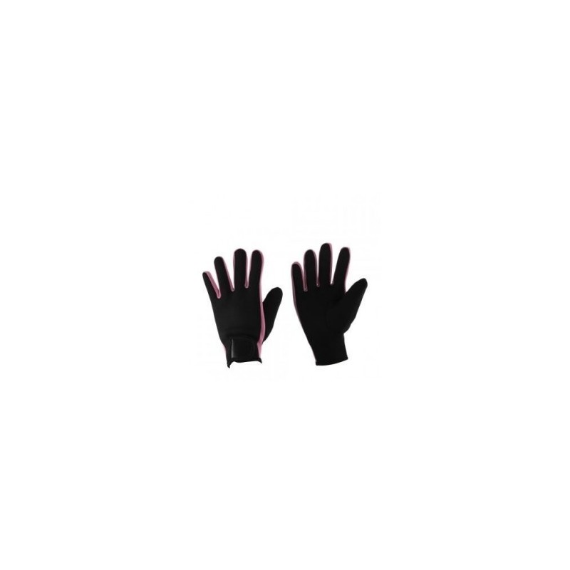 Par de Guantes para Buceo Natación Deporte Rosa + Negro Talla M-L 2.0mm Xmas Christmas la Navidad