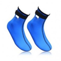 ELENXS Surf Grueso Snorkel Botas Profesional neopreno Playa Piscina Calcetines Buceo Deportes acuáticos Blue & M azul