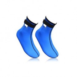 ELENXS Surf Grueso Snorkel Botas Profesional neopreno Playa Piscina Calcetines Buceo Deportes acuáticos Blue & Xl Azul
