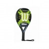 Raqueta Wilson Carbon Force WRT9593002 para Padel-Negro con Verde