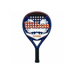 Raqueta Wilson Sting WRT950600 para Padel-Púrpura con Naranja