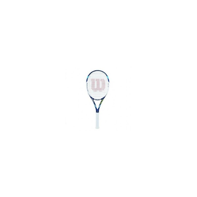 Raqueta de Tenis Wilson Juice 100L-Negro con Blanco