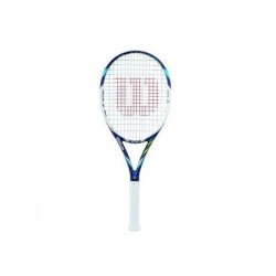 Raqueta de Tenis Wilson Juice 100L-Negro con Blanco