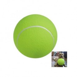9.5-inch Giant Tennis Ball for Large Pet Toys  Outdoor  Sports  Beach