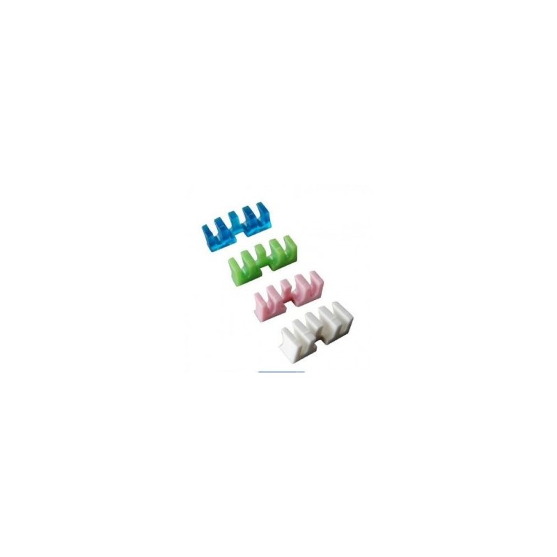 2pcs Badminton Raqueta Raqueta Garganta Carga útil adaptador del esparcidor Miryo