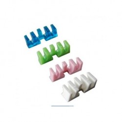2pcs Badminton Raqueta Raqueta Garganta Carga útil adaptador del esparcidor Miryo