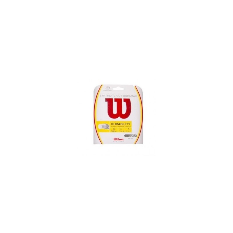 Cuerda para Raqueta de Tenis Wilson WRZ945900-Blanco