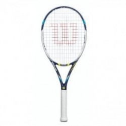 Raqueta de Tenis Wilson Juice 100S-Negro con Blanco