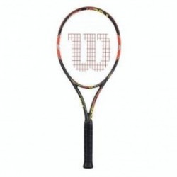 Raqueta Profesional Burn 100ULS Wilson WRT72561U2-Naranja con Negro
