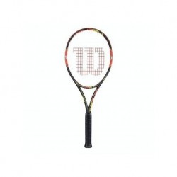 Raqueta Profesional Burn 100ULS Wilson WRT72561U2-Naranja con Negro