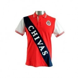 Playera Polo Chivas MCV3443 Roja