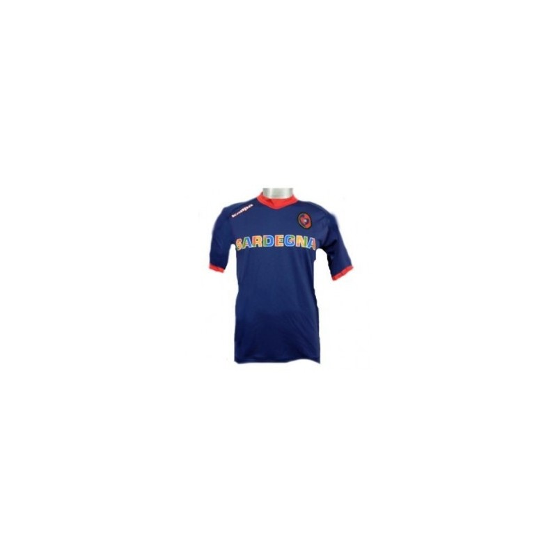 Jersey Cagliari K062CAL Visita Temp 2011-2012 Slim Fit Azul Marino