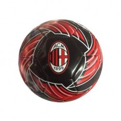 Balón Club A.C Milan de Fútbol-Multicololor