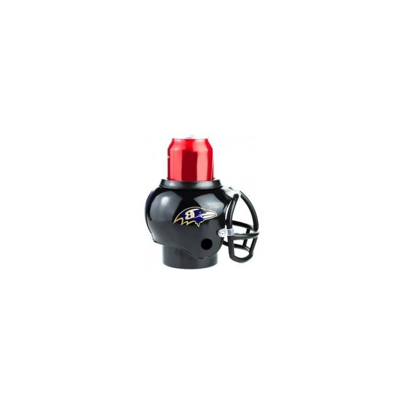 Casco Nfl Cervecero Portalatas De Los Cuervos Ravens