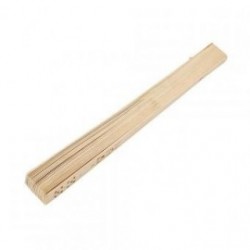 Retro Hollow Hollow plegable de madera tallada a mano Regalos Fan plegable