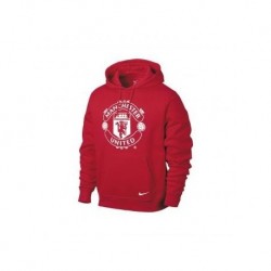 Sudadera Nike ManU Core Hoody-Rojo